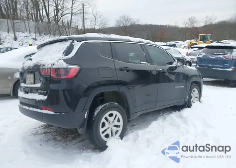 2019 Jeep Compass Sport 4X4 from USA, damaged, VIN 3C4NJDAB1KT703073